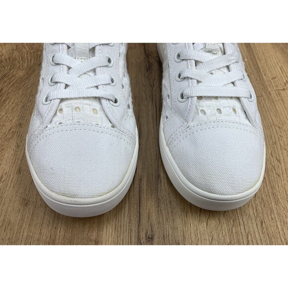 Koolaburra By UGG Kellen Shoes Women's 7.5 Off White Casual Low Sneakers 1097329 - Picture 6 of 16